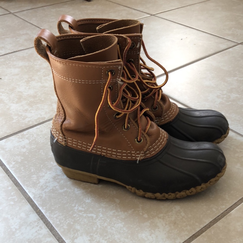 L.L Bean duck boots